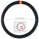 LKW-Lenkradbezug mit kleiner Flagge in schwarz-rot-gold,...