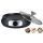 Teppanyaki-Grill für LKW, Wohnmobil, 24V Elektro-Grillpfanne, Deckel aus gehärtetem Glas, Grillfläche antihaftbeschichtet, Ø ca. 26 cm