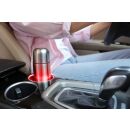 Fahrzeuglicht für Getränkehalter, LED-Leuchte, 7 Farben in 2 Funktionen, gewählte Farbe oder Farbwechsel, Akku wiederaufladbar, mit USB-C-Ladekabel