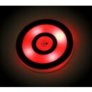 Fahrzeuglicht für Getränkehalter, LED-Leuchte, 7 Farben in 2 Funktionen, gewählte Farbe oder Farbwechsel, Akku wiederaufladbar, mit USB-C-Ladekabel