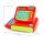 Kinder-Spielzeug-Registrierkasse, 24 Teile, Spielzeugkasse mit Ton- und Rechenfunktion, Geldfach, Spielgeld, Scheckkarte, Coupons, Waren und Einkaufskorb, Batteriebetrieb