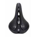 Fahrradsattel mit Gel-Polsterung, Sattel schmal ergonomisch geformt, Damen Herren, 27 x 15 cm