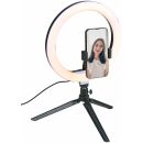 Selfie-Ringlicht mit Stativ und Handyhalter, von ca. 58...